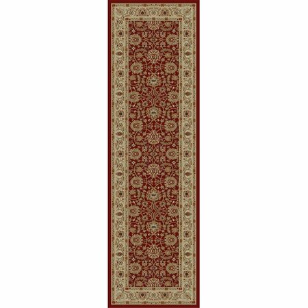 CONCORD GLOBAL TRADING 5 ft. 3 in. x 7 ft. 3 in. Ankara Mahal - Red 65505